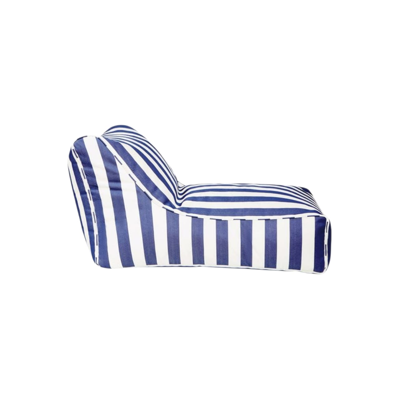 Big Guy Bean Bag (Dark Blue & White Stripes) - Image 2