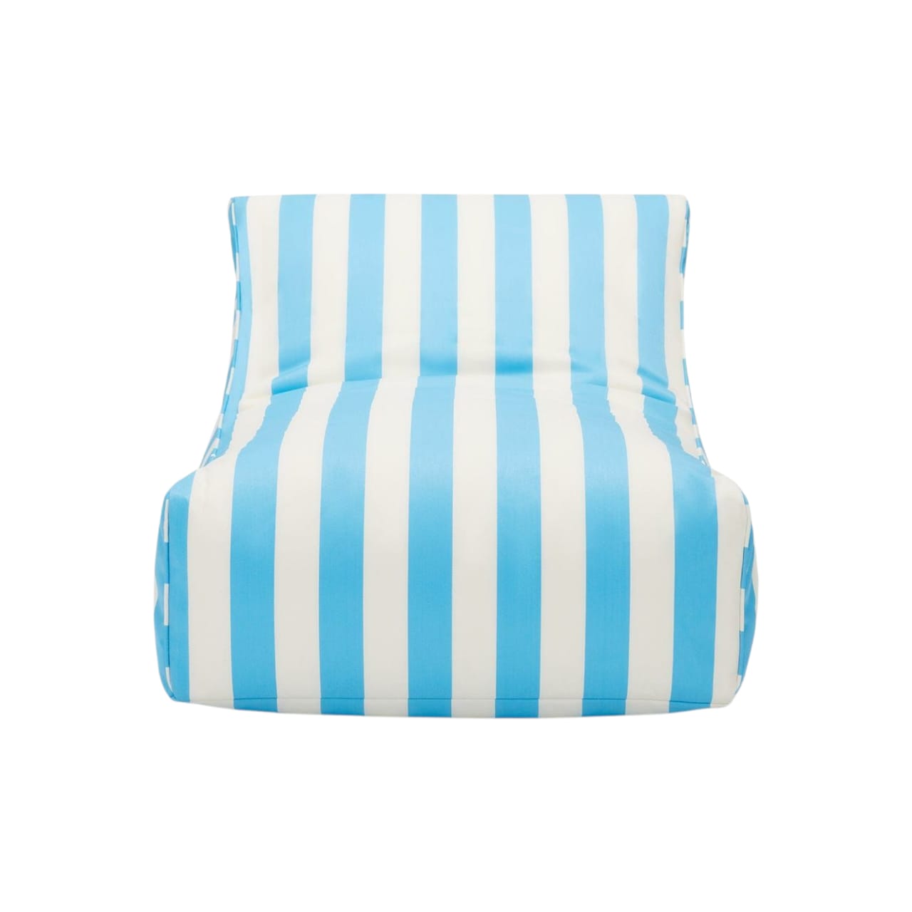 Big Guy Bean Bag ( Light Blue & White Stripes) - Image 2
